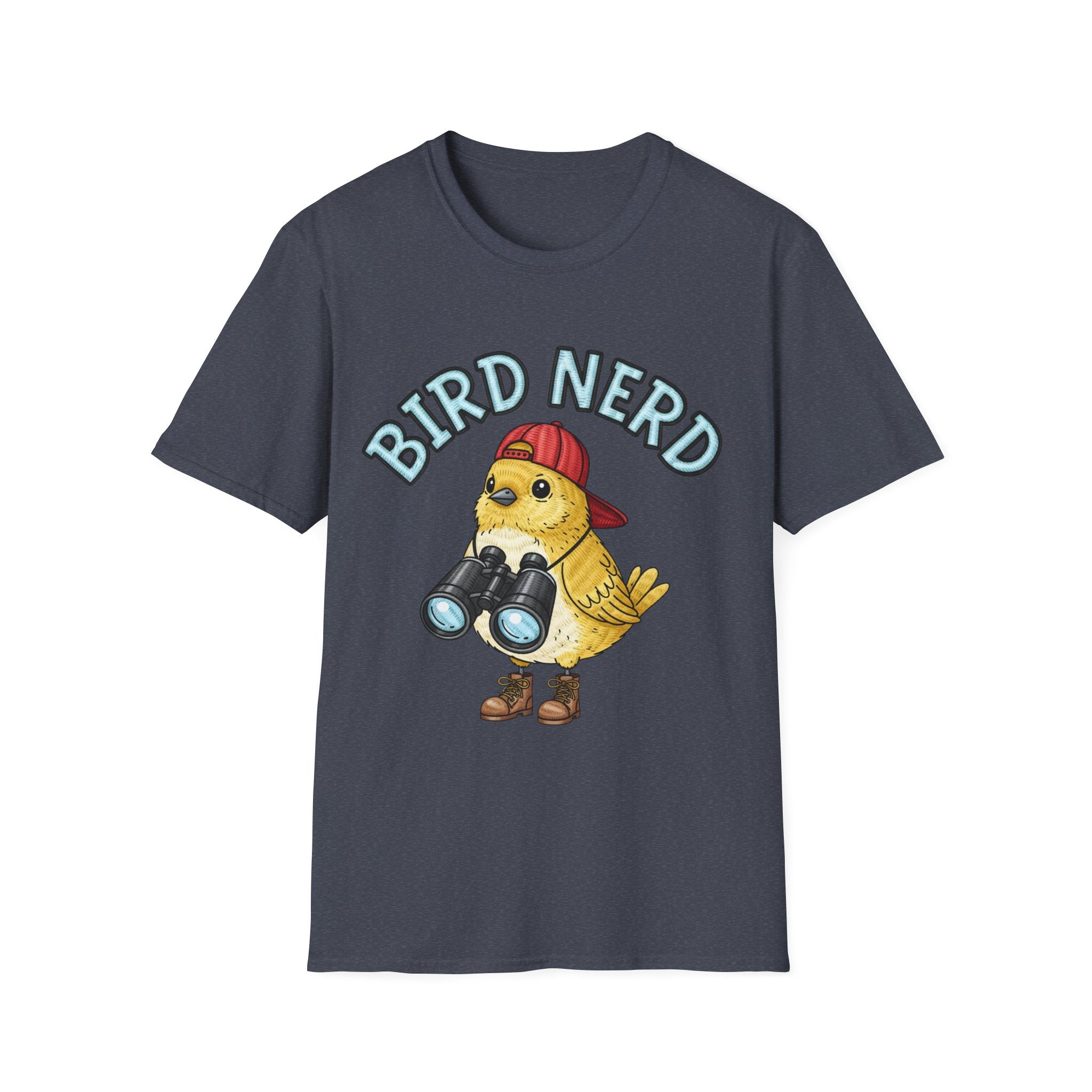 Bird Nerd T-Shirt - Cute Birdwatching Tee | Birder Gift for Nature Lovers