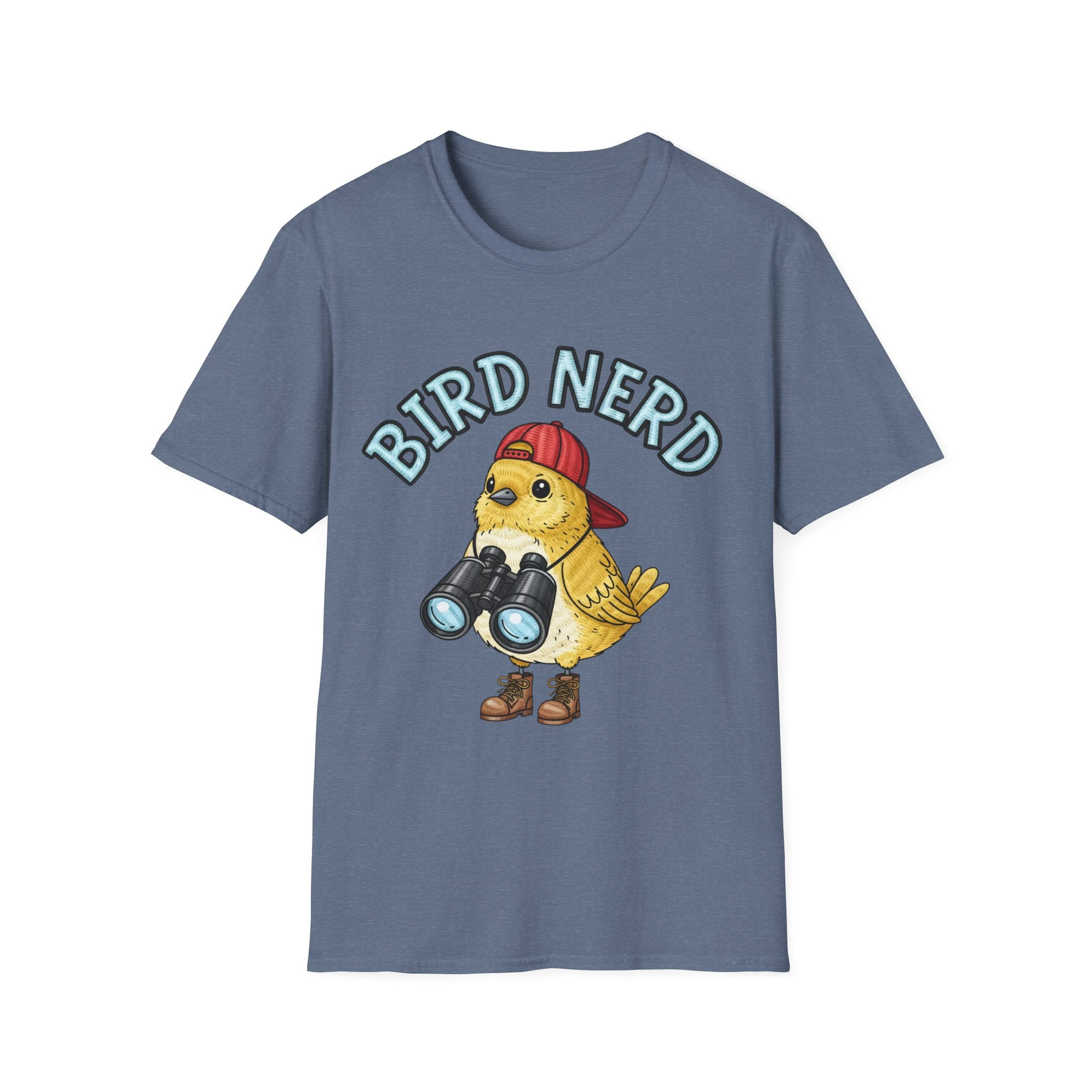 Bird Nerd T-Shirt - Cute Birdwatching Tee | Birder Gift for Nature Lovers