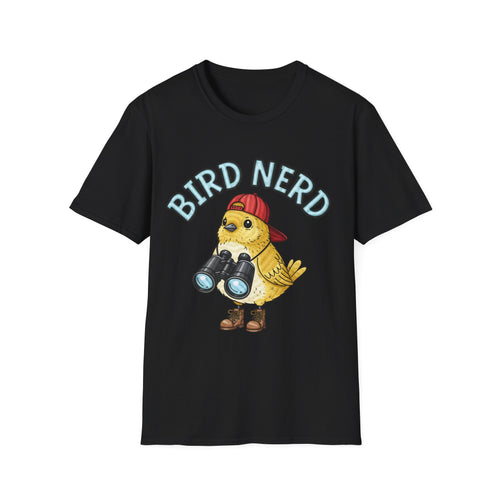Bird Nerd T-Shirt - Cute Birdwatching Tee | Birder Gift for Nature Lovers
