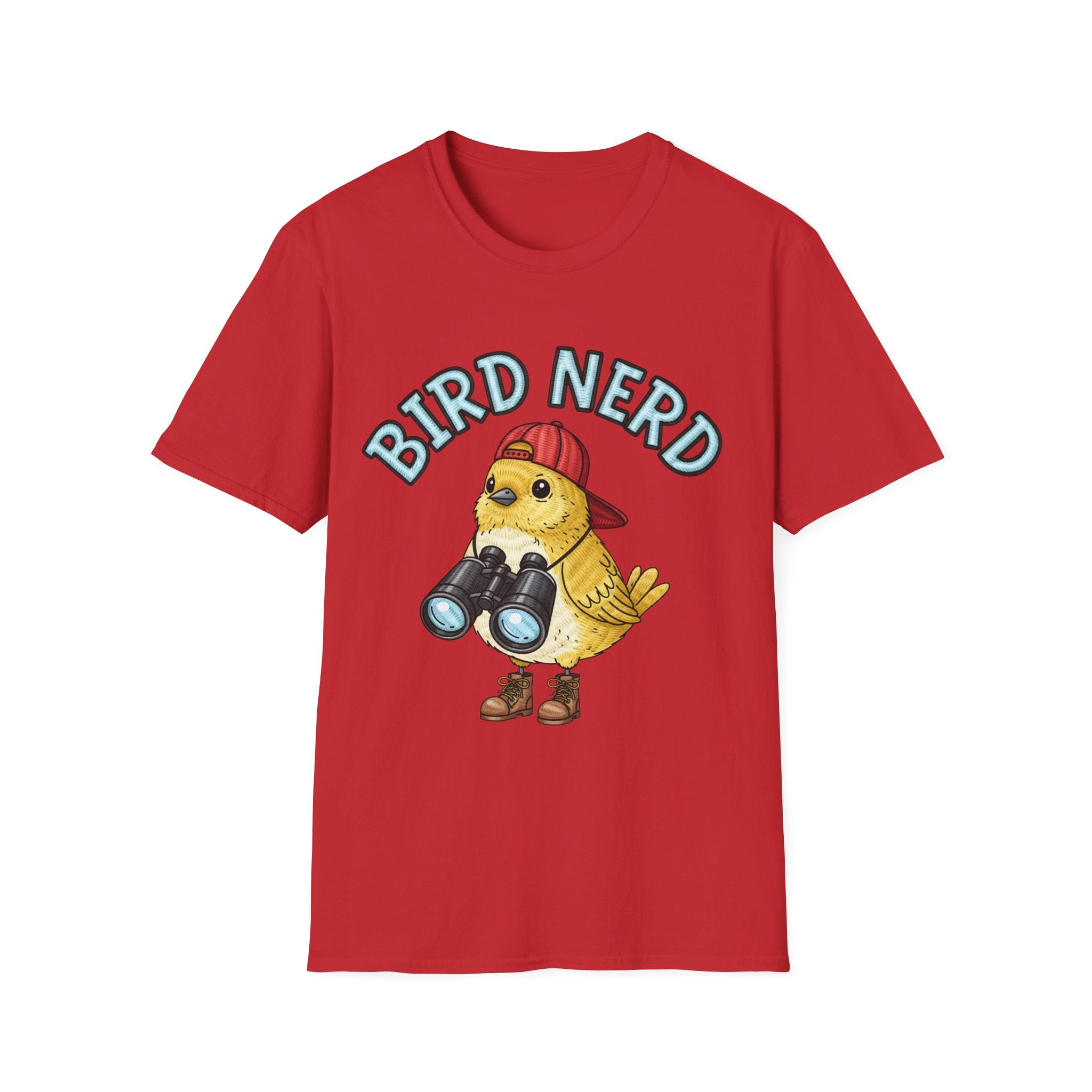Bird Nerd T-Shirt - Cute Birdwatching Tee | Birder Gift for Nature Lovers