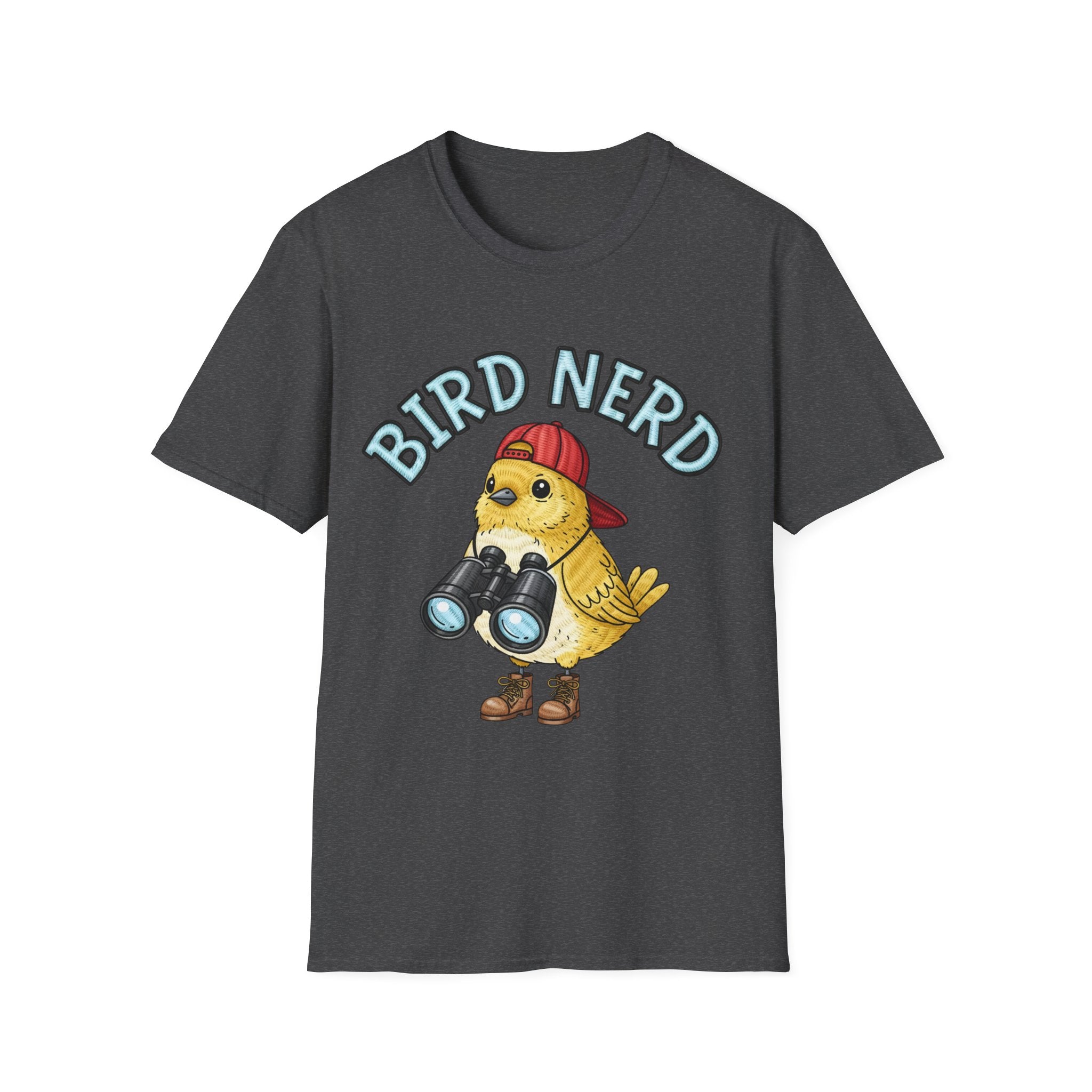 Bird Nerd T-Shirt - Cute Birdwatching Tee | Birder Gift for Nature Lovers