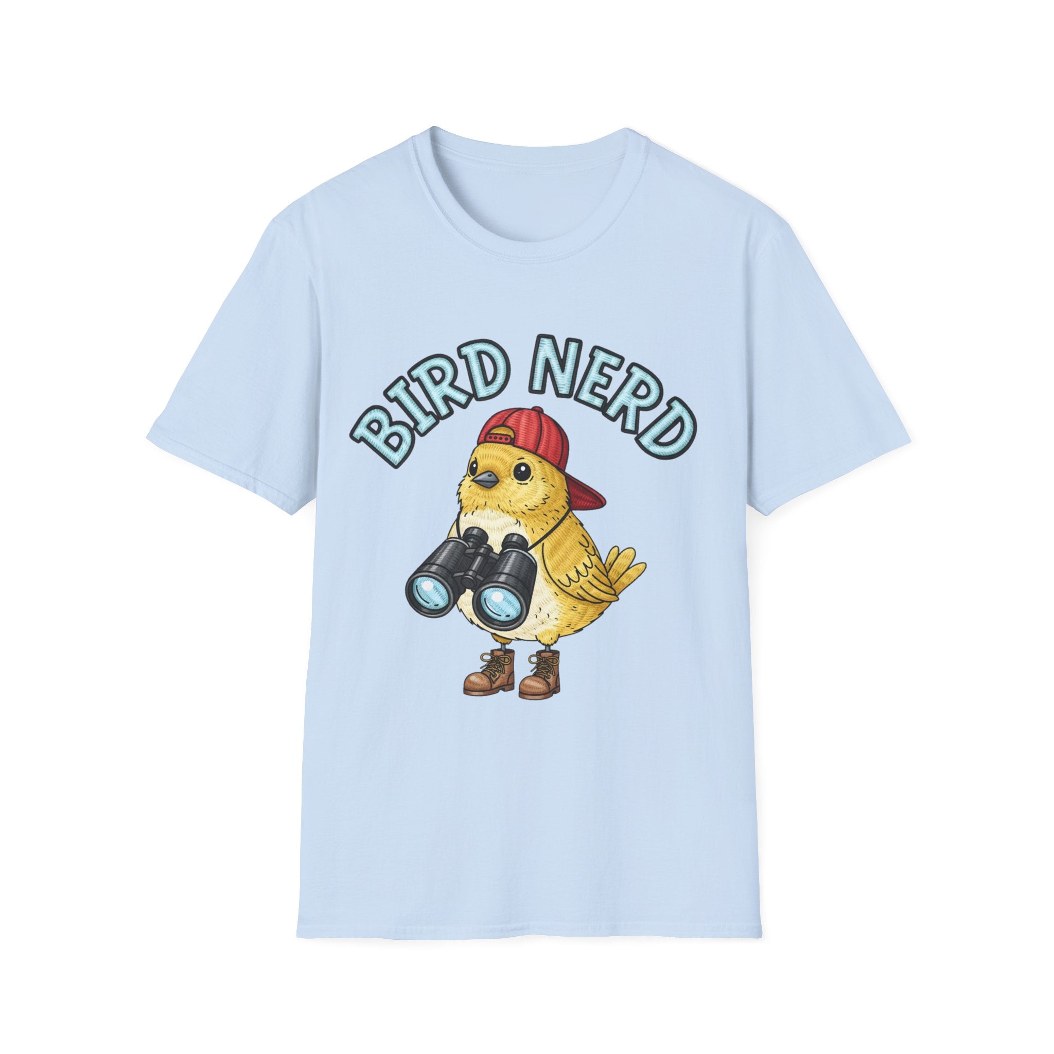 Bird Nerd T-Shirt - Cute Birdwatching Tee | Birder Gift for Nature Lovers