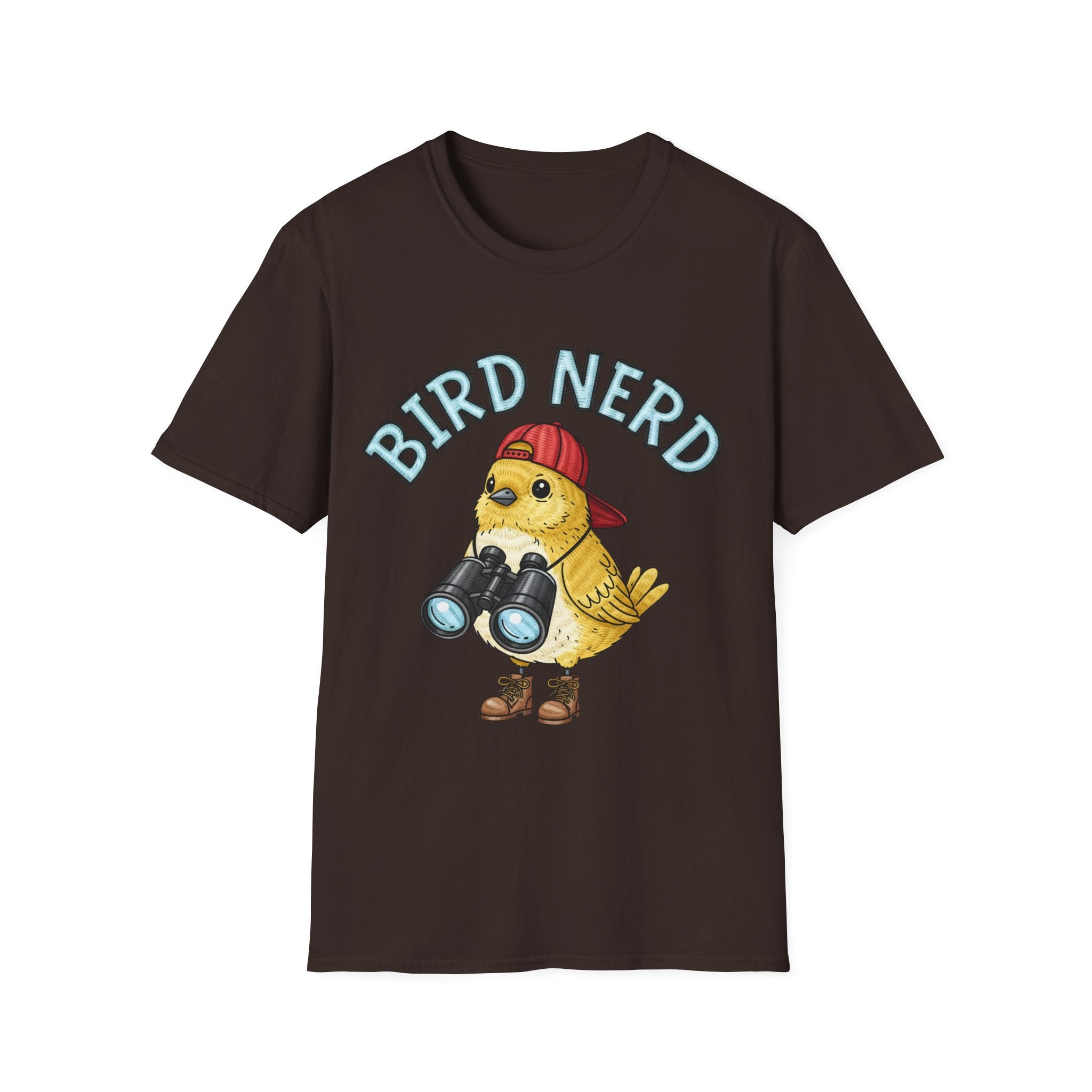 Bird Nerd T-Shirt - Cute Birdwatching Tee | Birder Gift for Nature Lovers