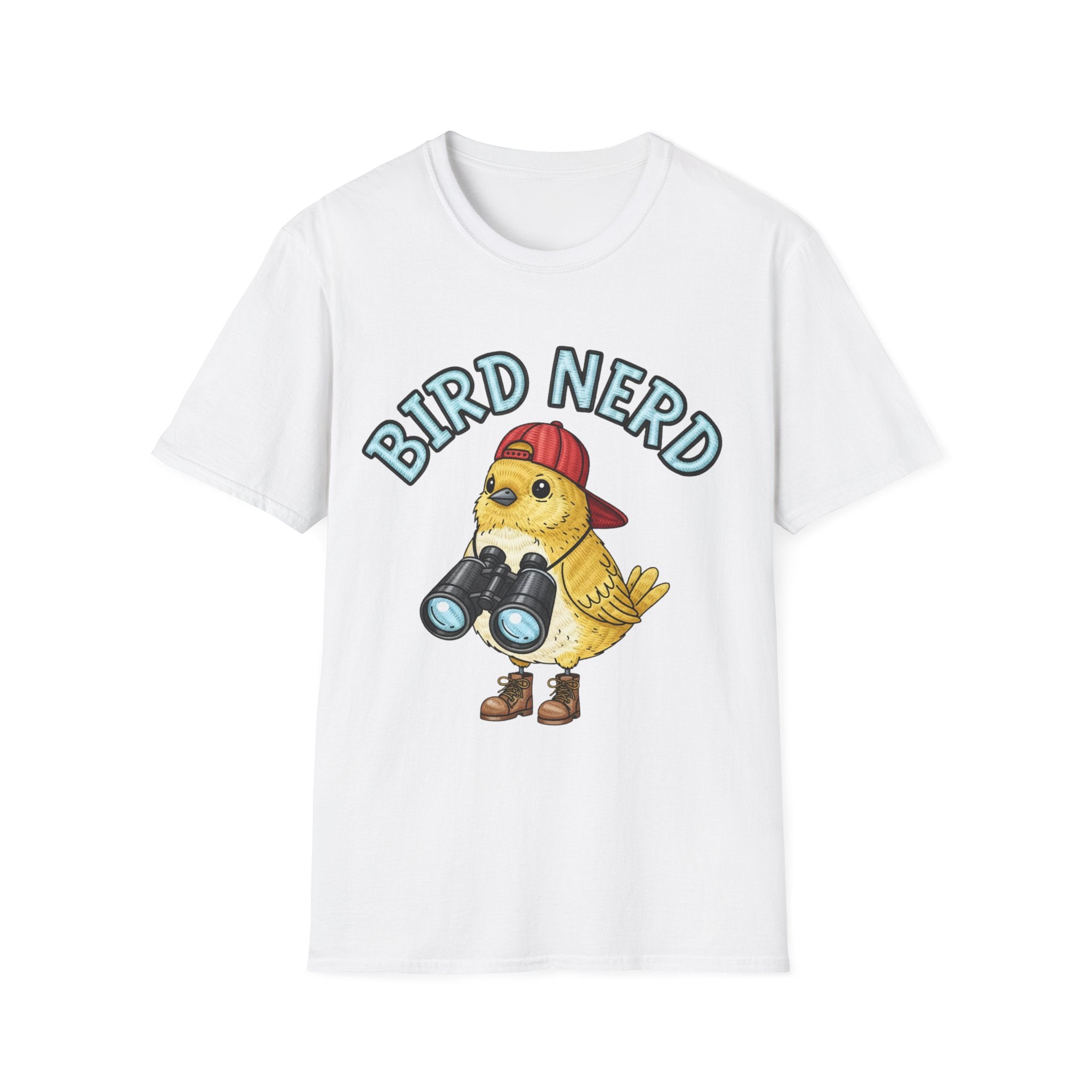 Bird Nerd T-Shirt - Cute Birdwatching Tee | Birder Gift for Nature Lovers